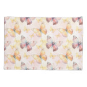 Waterverf Butterfly Whimsy Kussensloop (Achterkant)