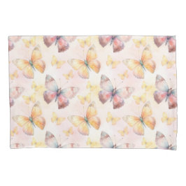 Waterverf Butterfly Whimsy Kussensloop