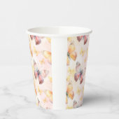 Waterverf Butterfly Whimsy Papieren Bekers (Links)