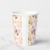 Waterverf Butterfly Whimsy Papieren Bekers (Rechts)