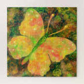 Waterverf Butterfy Puzzel (Horizontaal)