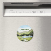 Waterverf Buttermere Lake District, Engeland Magneet (Insitu (Vaatwasser))