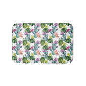 Waterverf Cacti Art Pattern Badmat (Voorkant)