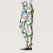 Waterverf Cacti Art Pattern Leggings (Links)