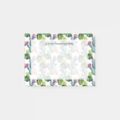 Waterverf Cacti Art Pattern Post-it® Notes (Voorkant)