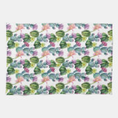 Waterverf Cacti Art Pattern Theedoek (Horizontaal)