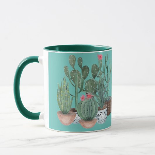 Waterverf cacti. mok (Links)