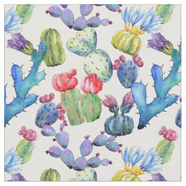 Waterverf Cacti Stof