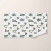 Waterverf Cacti & Succulent Bad Handdoek (Handdoek)