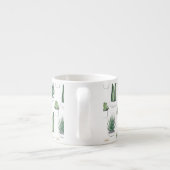 Waterverf Cacti & Succulenten Espresso Kop (Achterkant)