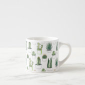 Waterverf Cacti & Succulenten Espresso Kop (Rechts)