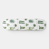 Waterverf Cacti & Succulenten Persoonlijk Skateboard (Horizontaal)