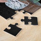 Waterverf cacti's puzzel legpuzzel (Zijkant)