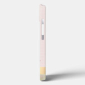 Waterverf Cactus, aanzuinige aanzuigroze strips Case-Mate iPhone Case (Achterkant / Links)