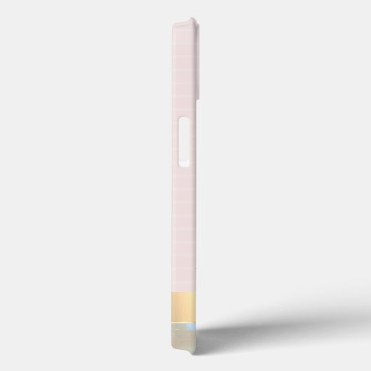 Waterverf Cactus, aanzuinige aanzuigroze strips Case-Mate iPhone Case (Achterkant / Rechts)