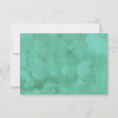 Waterverf Cactus Baby shower Hartelijk dank Bedankkaart (Achterkant)