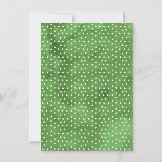 waterverf Cactus Baby shower Hartelijk dank Kaart (Achterkant)