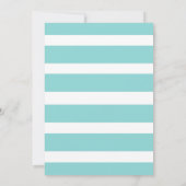 Waterverf Cactus Baby shower Uitnodiging (Achterkant)