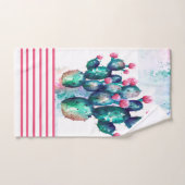 waterverf Cactus Bad Handdoek (Handdoek)