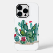 Waterverf Cactus Bloedventielen Planten Case-Mate iPhone Case (Achterkant)