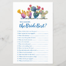 Waterverf Cactus die het beste spel kent