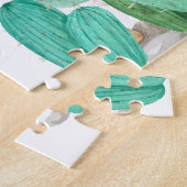 Waterverf Cactus Garden Cacti Desert Southwest Legpuzzel (Zijkant)