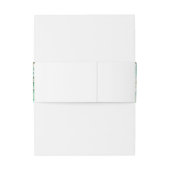 Waterverf cactus harten uitnodigingen wikkel (Achterkant Voorbeeld)