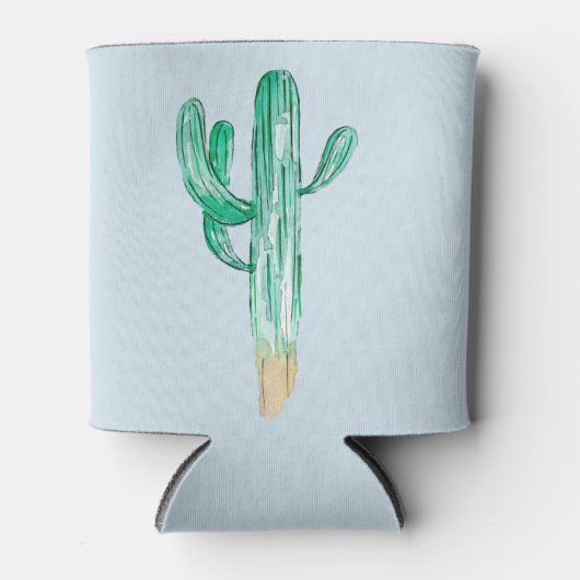 Waterverf Cactus Koozie (Voorkant)