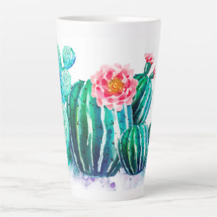 waterverf Cactus Latte Mok