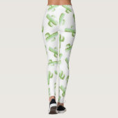 Waterverf Cactus Leggings (Achterkant)