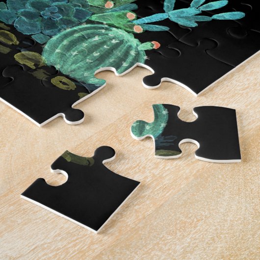 Waterverf, cactus legpuzzel (Zijkant)