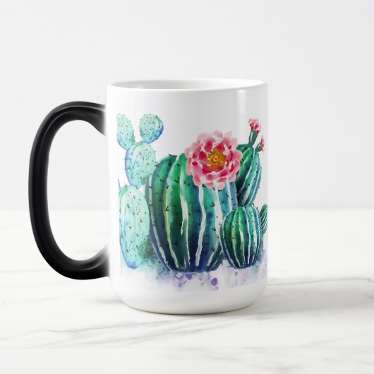 waterverf Cactus Magische Mok (Links)