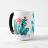 waterverf Cactus Magische Mok (Voorkant links)