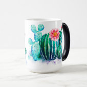 waterverf Cactus Magische Mok (Voorkant rechts)