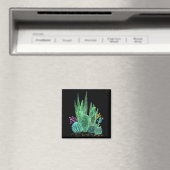 Waterverf, cactus magneet (Insitu (Vaatwasser))