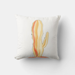 Waterverf Cactus met sterrengloed Kussen