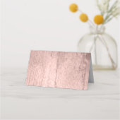 Waterverf Cactus met Wren Bird Wedding Plaatskaartje (Achterkant)