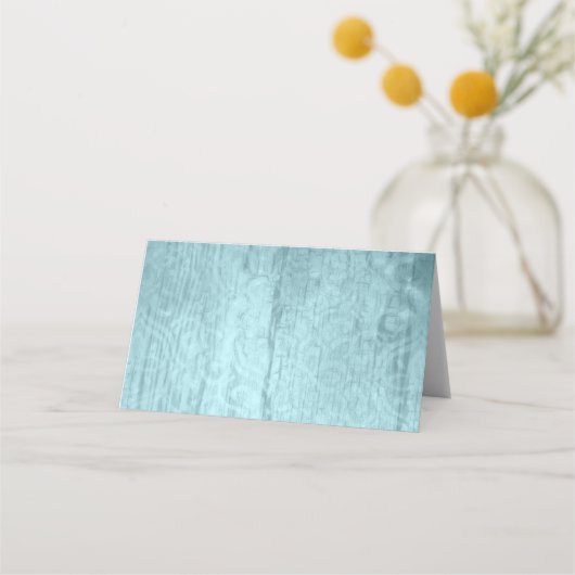 Waterverf Cactus met Wren Bird Wedding Plaatskaartje (Achterkant)