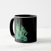 Waterverf, cactus mok (Voorkant links)