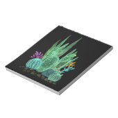 Waterverf, cactus notitieblok (Linkerzijde)