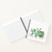 waterverf, cactus notitieboek (Binnen)