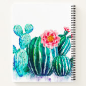 waterverf Cactus Notitieboek (Achterkant)