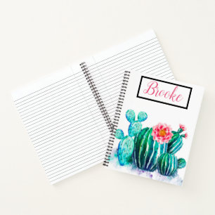 waterverf Cactus Notitieboek