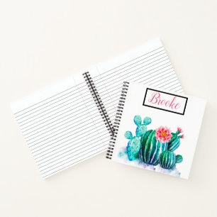 waterverf Cactus Notitieboek