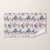 Waterverf Cactus Patroon Bad Handdoek (Handdoek)
