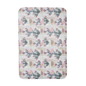 Waterverf Cactus Patroon Badmat (Voorkant Verticaal)