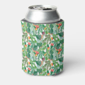 Waterverf Cactus Patroon Blikjeskoeler (Blikje Achterkant)