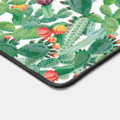 Waterverf Cactus Patroon Bureaumat (Hoek)