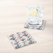 Waterverf Cactus Patroon Kartonnen Onderzetters (Insitu)