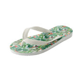 Waterverf Cactus Patroon Kinder Teenslippers (Schuin)